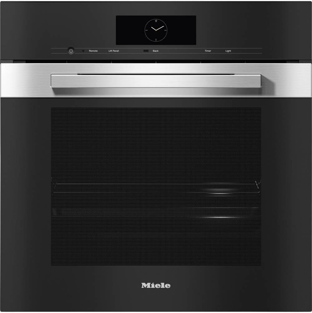 Miele - DGC 7865 AM - 24'' PureLine XXL Combi Steam MTouch Plumbed (Clean Touch Steel) - Clean Touch Steel