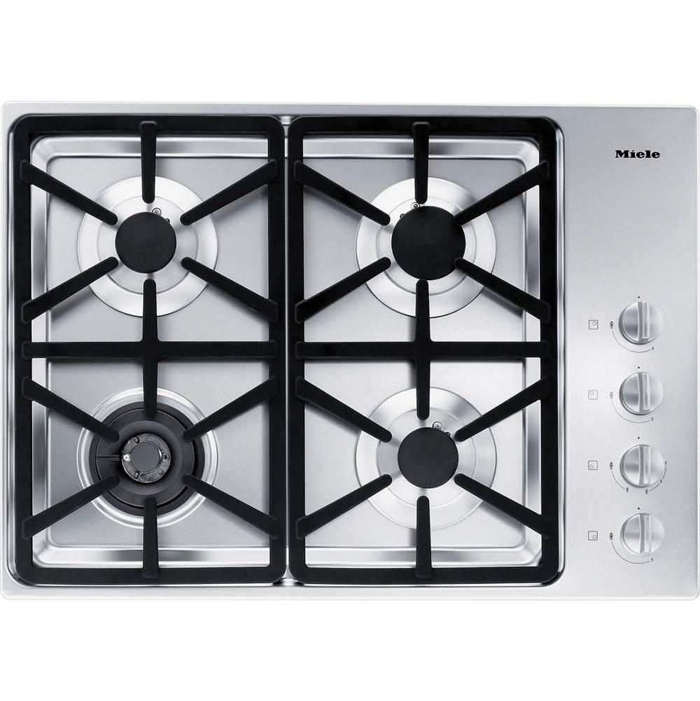 Miele - KM 3464 G - 30'' Cooktop Hexa Grates Nat Gas SS