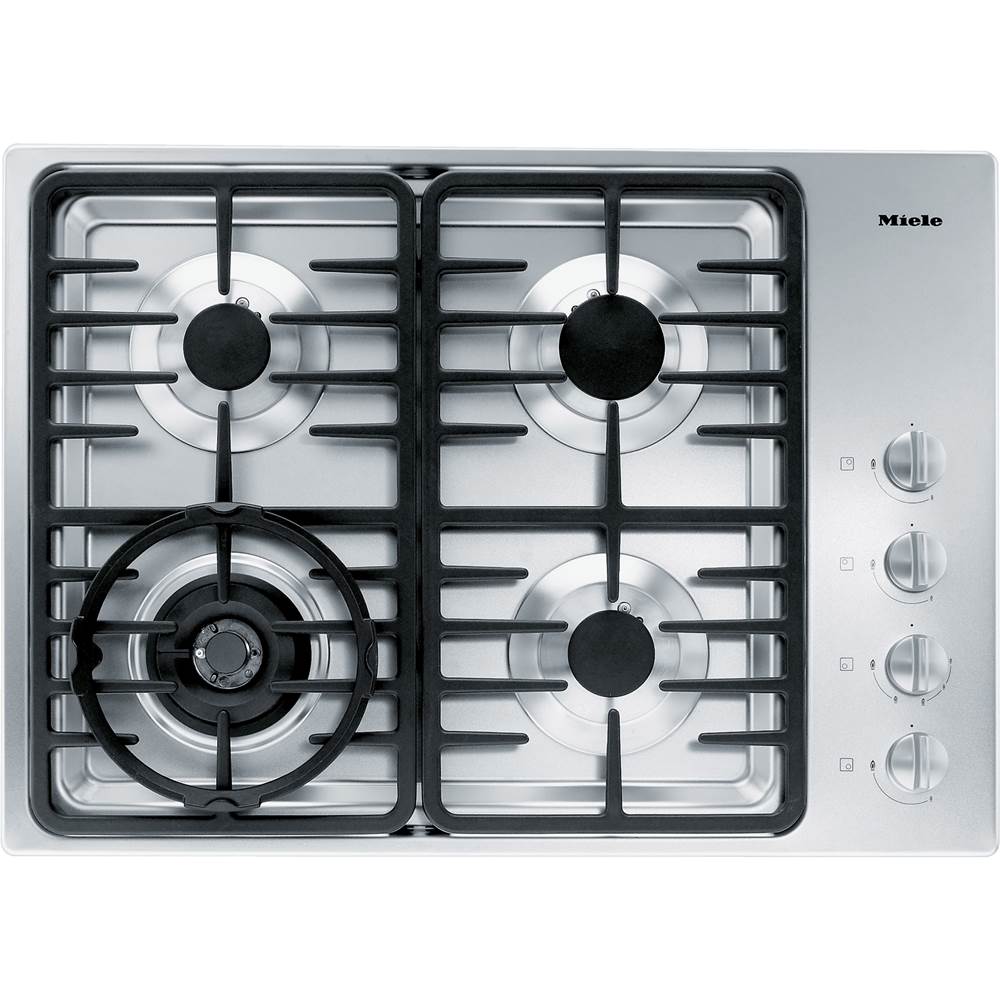 Miele - KM 3465 G - 30'' Cooktop Linear Grates Nat Gas SS