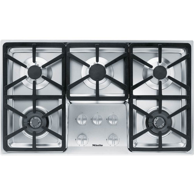 Miele - KM 3474 LP - 36'' Cooktop Hexa Grates LP (Stainless Steel)