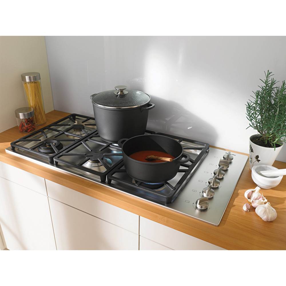 KM 3484 G - 42'' Cooktop Hexa Grates Nat Gas (Stainless Steel)