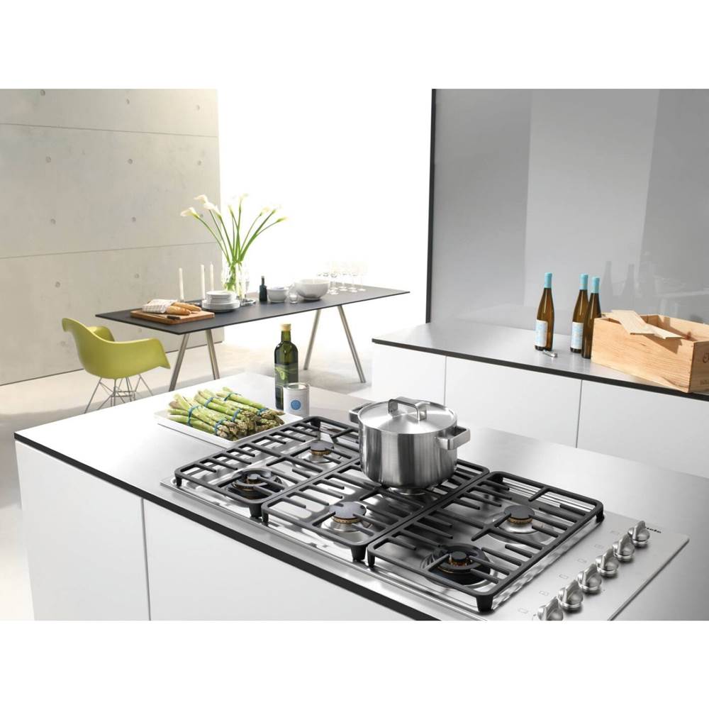 KM 3485 LP - 42'' Cooktop Linear Grates LP (Stainless Steel)