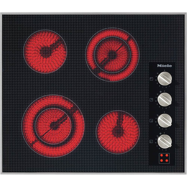 Miele - KM 5621 240V - 24'' Electric cooktop 240V (Stainless Steel)