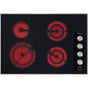 Miele - KM 5624 240V - 30'' Electric cooktop 240V knob control (Stainless Steel)