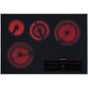 Miele - KM 5840 240V - 30'' Electric Cooktop 240 V SS Touch control