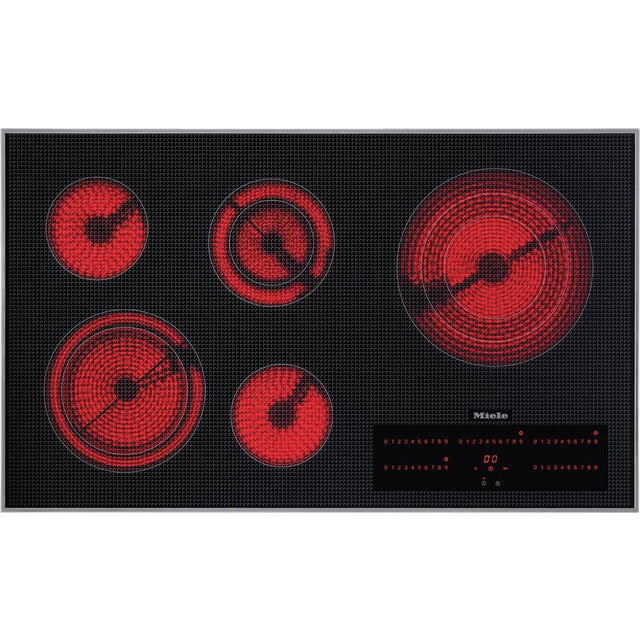 Miele - KM 5860 240V - 36'' Electric Cooktop 240 V Touch control