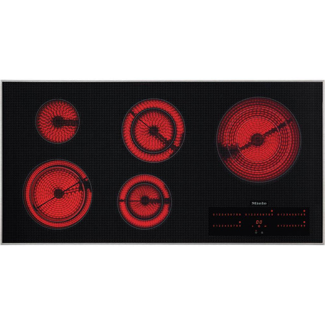 Miele - KM 5880 240V - 42'' Electric Cooktop 240 V Touch control (Stainless Steel)