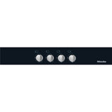 KM 3010 G - 24'' Cooktop on Black Glass Cooktop Nat Gas (Stainless Steel)