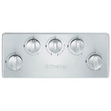 KM 2355 LP - 36'' Flush-Mounted Cooktop LP (Stainless Steel)