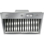 Miele - DAR 1130 - 36'' Range Insert Hood (Stainless Steel) No Blower - Stainless Steel