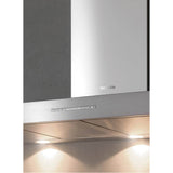 DA 6596 D Puristic Canto AM - 36'' Puristic Incognito Island Hood (Stainless Steel)