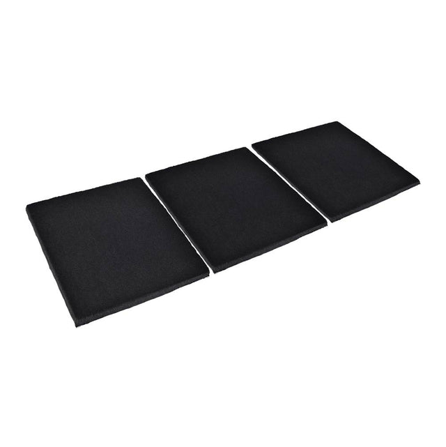 Miele - Replmnt Charcoal Filters for DRUU 36 Kit 3 pcs