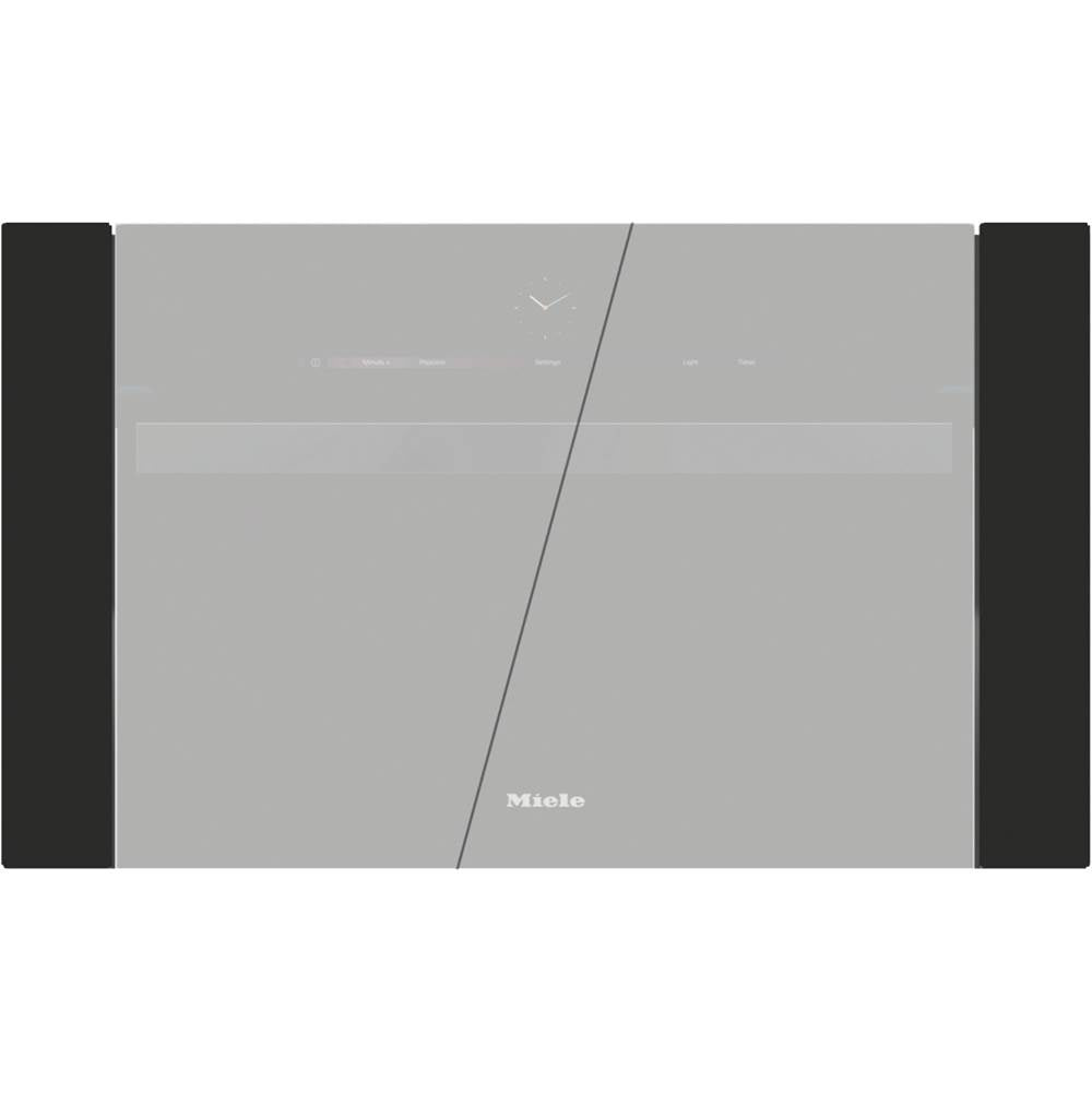 Miele - EBA 6808 - 30'' PureLine Trim Kit for 24'' BP-BM-DG-DGC XL Ovens OBSW - Obsidian Black