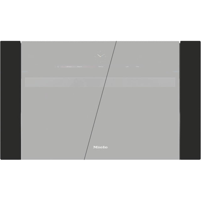 Miele - EBA 6808 - 30'' PureLine Trim Kit for 24'' BP-BM-DG-DGC XL Ovens OBSW - Obsidian Black