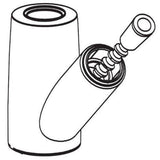 Moen - Spout receptor kit - Classic Stainless