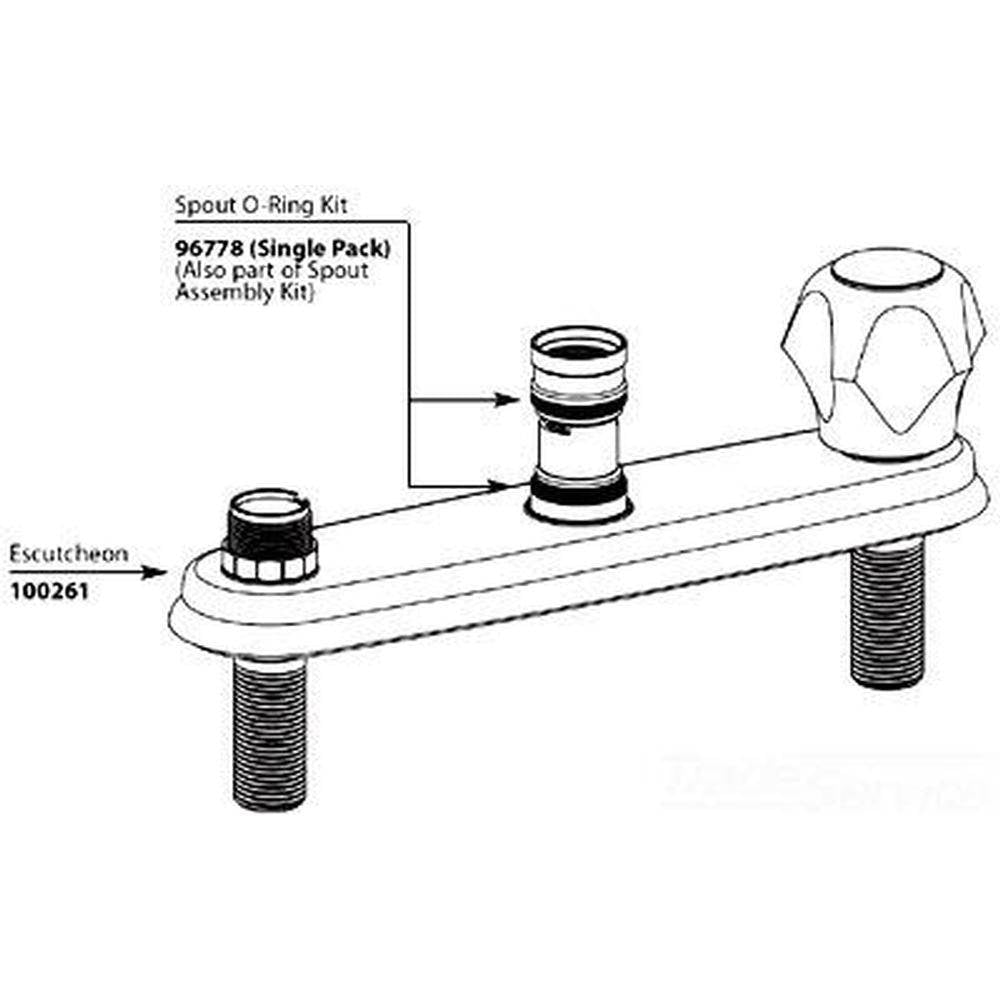 Moen - Escutcheon - Chrome