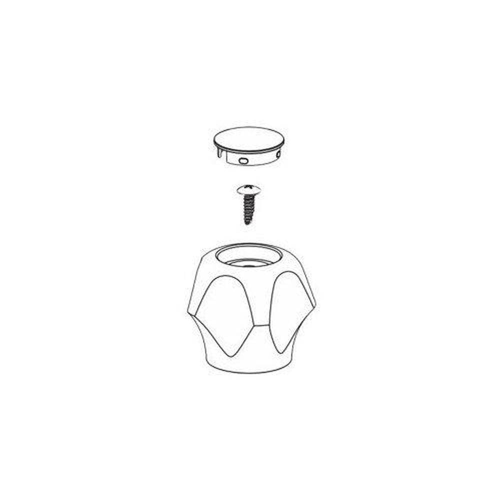 Moen - HDL KNB 2H SML CL - Unfinished