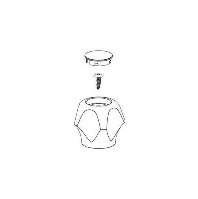 Moen - HDL KNB 2H SML CL - Unfinished