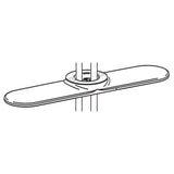 Moen - Escutcheon - Stainless