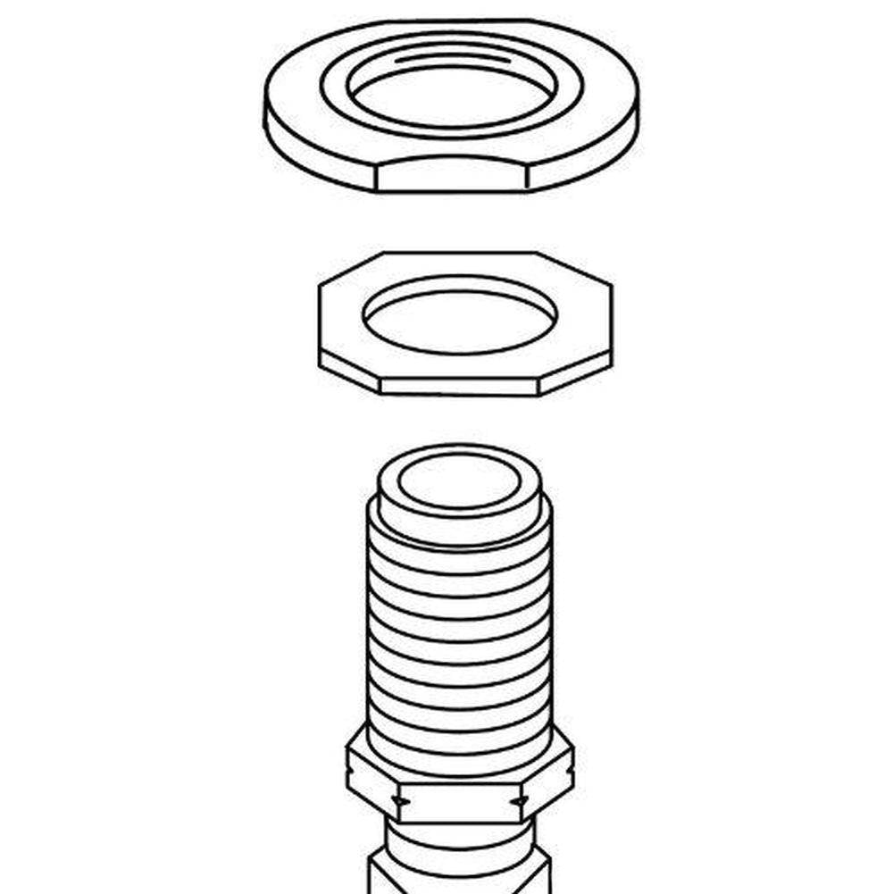 Moen - HDW MTG ROUGHIN HI-F T/S - Unfinished
