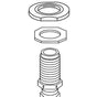 Moen - HDW MTG ROUGHIN HI-F T/S - Unfinished