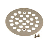 4-1/4-Inch Screw-In Shower Strainer, Brushed Gold