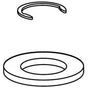 Moen - CLP ESCT & MTG WSHR WS HDL - Unfinished
