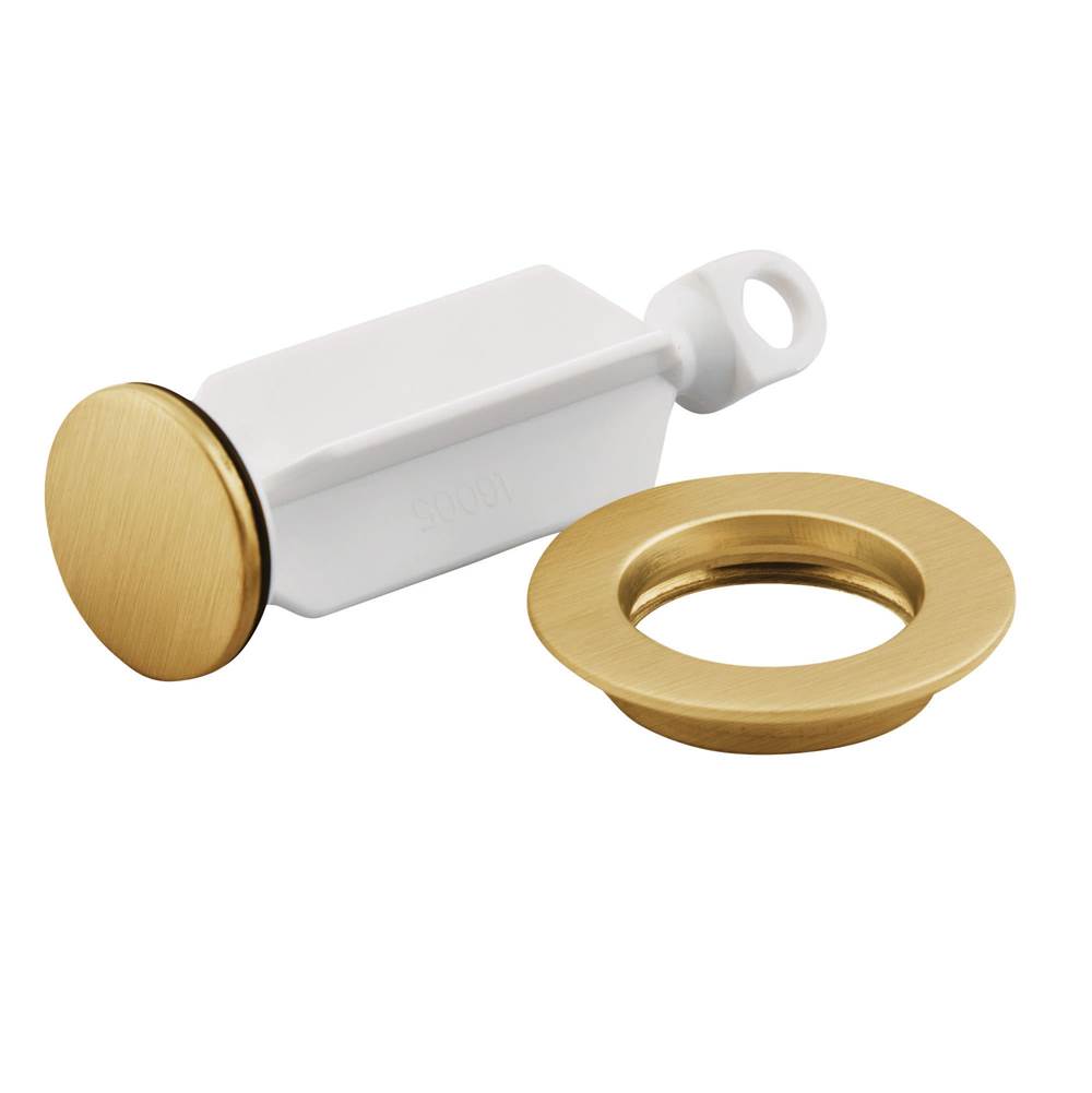 Moen - Replacement Bathroom Sink Drain Plug and Seat, Brushed Gold - Brushed Gold
