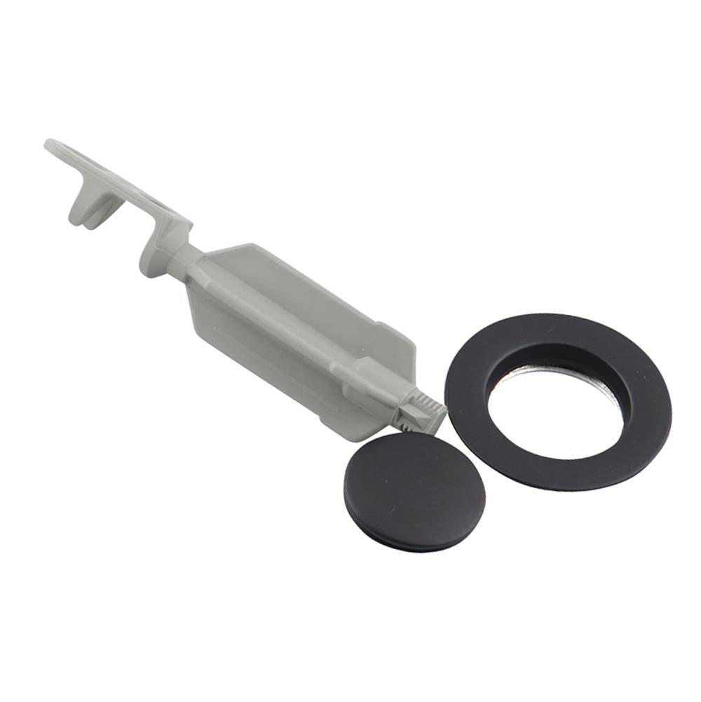Replacement Bathroom Sink Drain Plug and Seat, Chrome