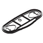 Moen - GASKET,DECK LAV 1H CHT&TC BK 50 - Unfinished