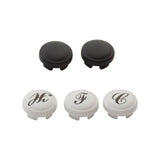 Moen - Kingsley Hot and Cold Handle Index Caps Kit - Wrought Iron