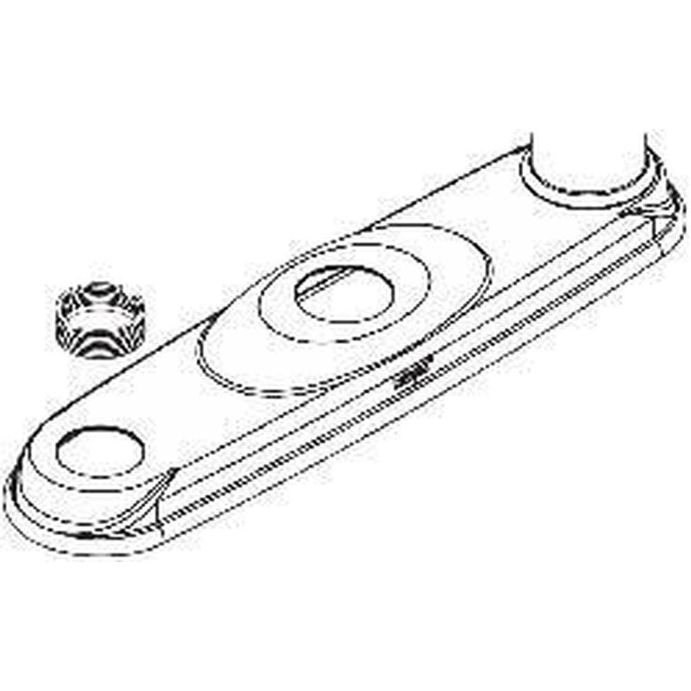 Moen - Escutcheon and gasket kit - Chrome