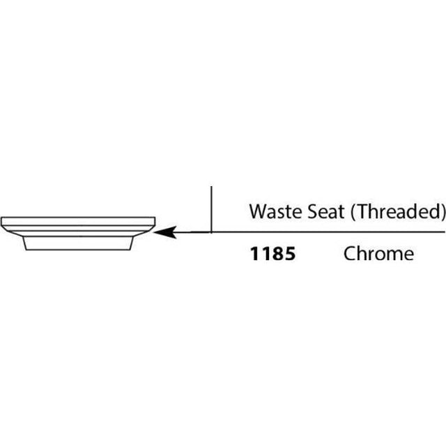 Moen - WASTE SEAT LAV CHR - Unfinished