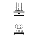 2-Handle Replacement Cartridge for MOEN Roman Tub Faucets