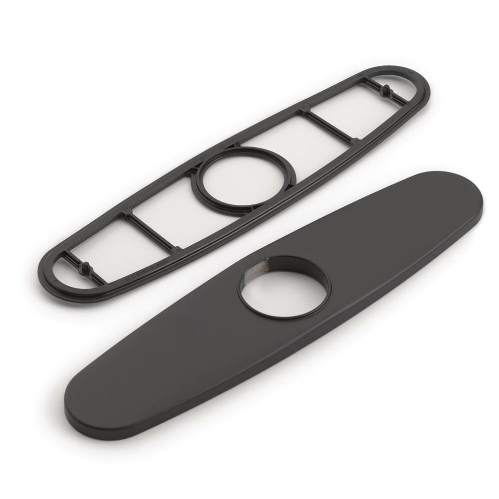 Kitchen Faucet Escutcheon Deckplate for 3-Hole Installation, Chrome