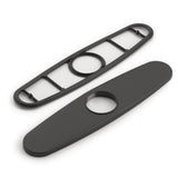 Kitchen Faucet Escutcheon Deckplate for 3-Hole Installation, Chrome