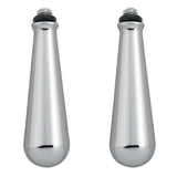 Chrome Replacement Handle Knob Insert