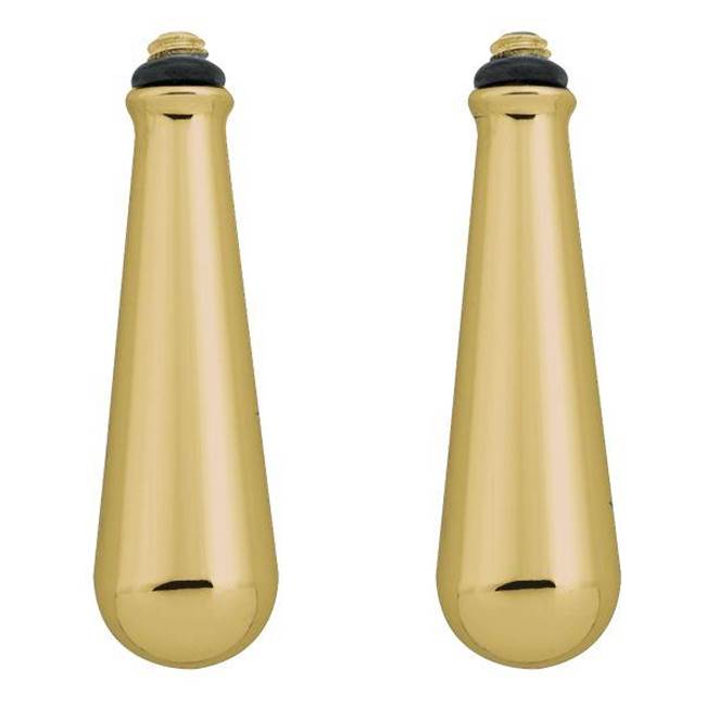 Moen - Polished brass replacement handle knob insert - Polished Brass