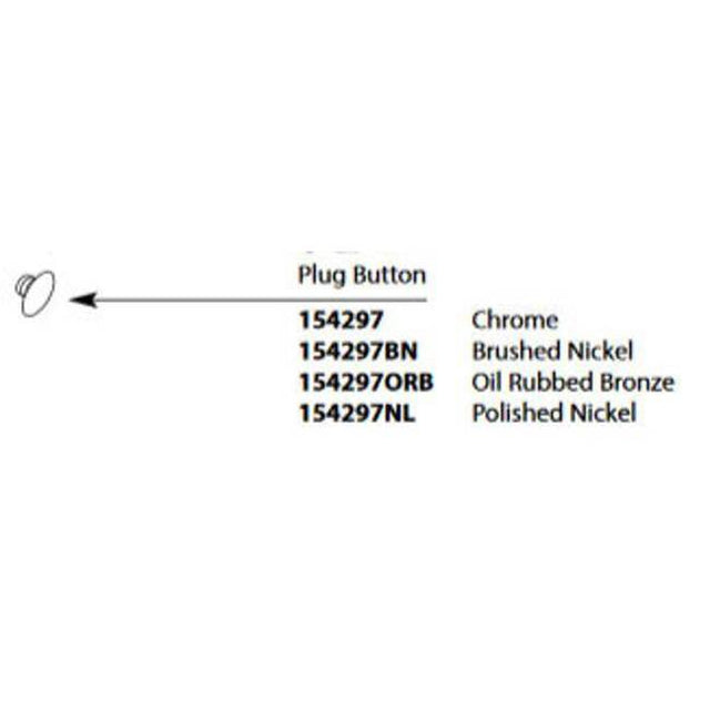Moen - TRAD SLIDE BAR END CAP ORB - Oil Rubbed Bronze