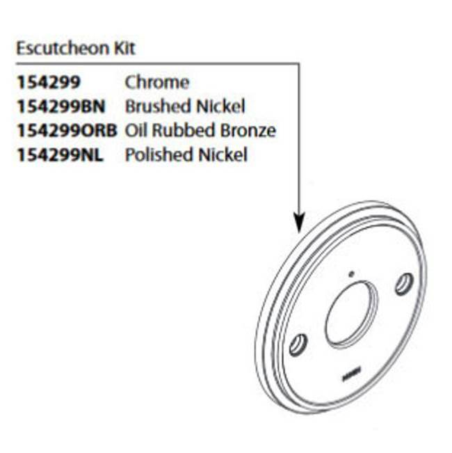 Moen - WEYMOUTH EXTMP ESCT KIT ORB - Oil Rubbed Bronze
