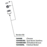 Moen - AERATOR SHELL AND INSERT SRS - Spot Resist Stainless