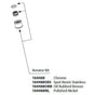 Moen - AERATOR SHELL AND INSERT SRS - Spot Resist Stainless