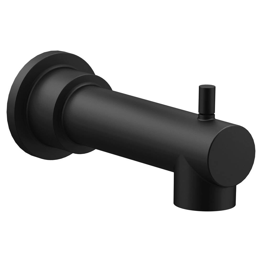 Align Handle Wall Mounted Tub Spout Trim with Diverter Finish: Chrome