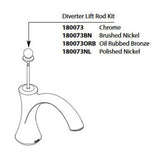 Moen - DIVERTER LIFT ROD CHR - Chrome