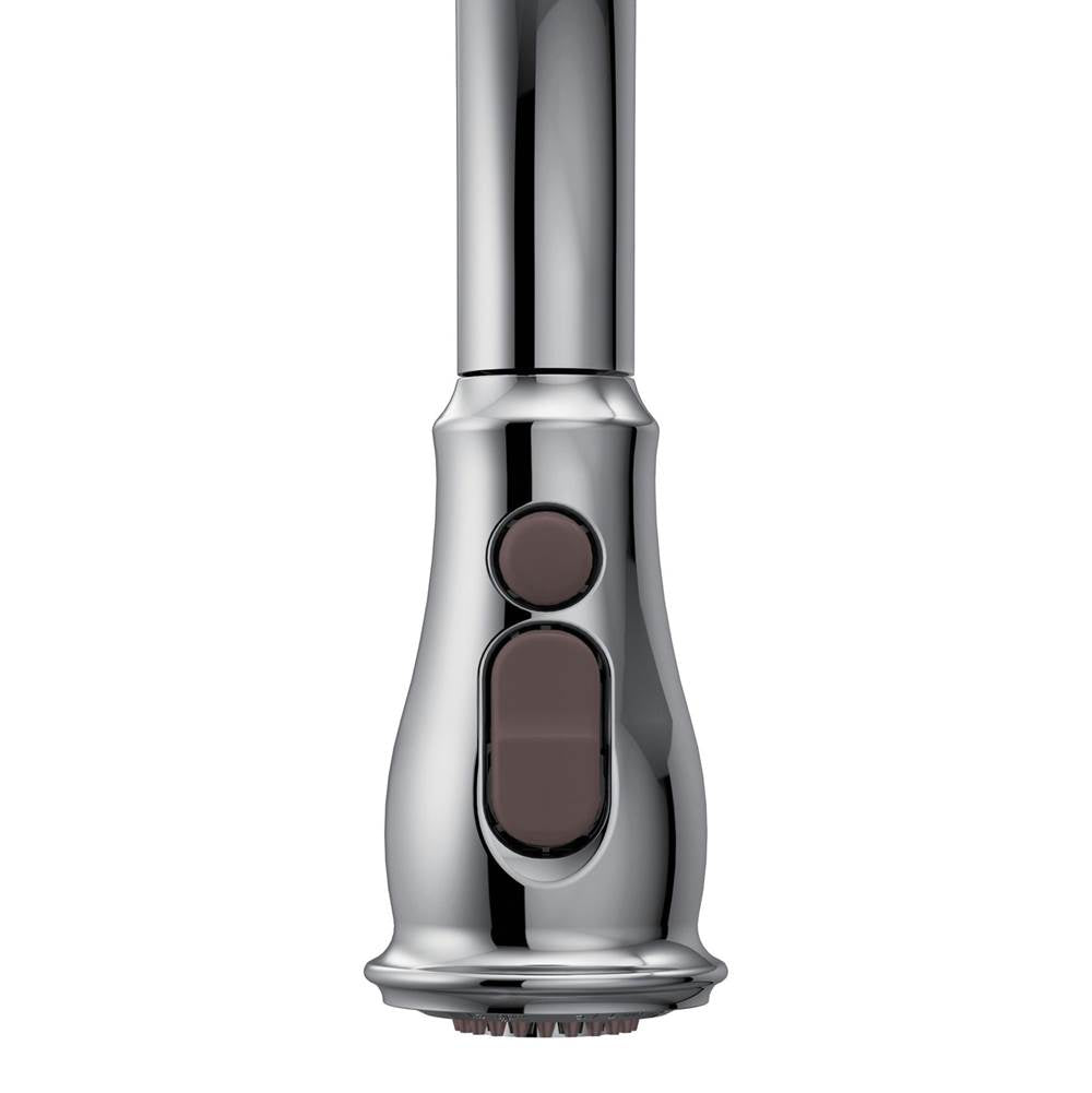 Brantford One-Handle Pulldown Kitchen Faucet Featuring Power Boost and Reflex, Chrome