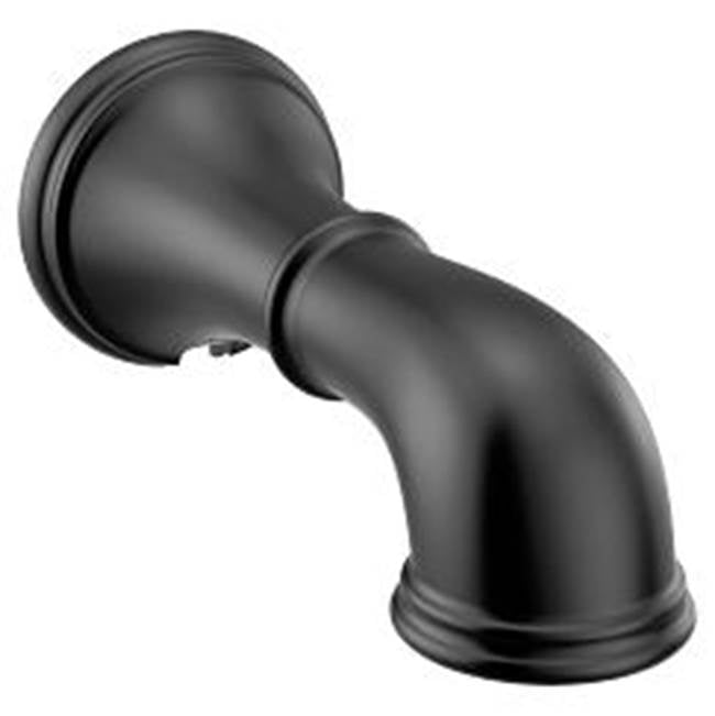 Moen - Matte black nondiverter spouts - Matte Black