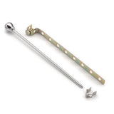 Moen - Bathroom Sink Replacement Lift Rod and Strap Kit for Waste Assembly, Chrome - Chrome