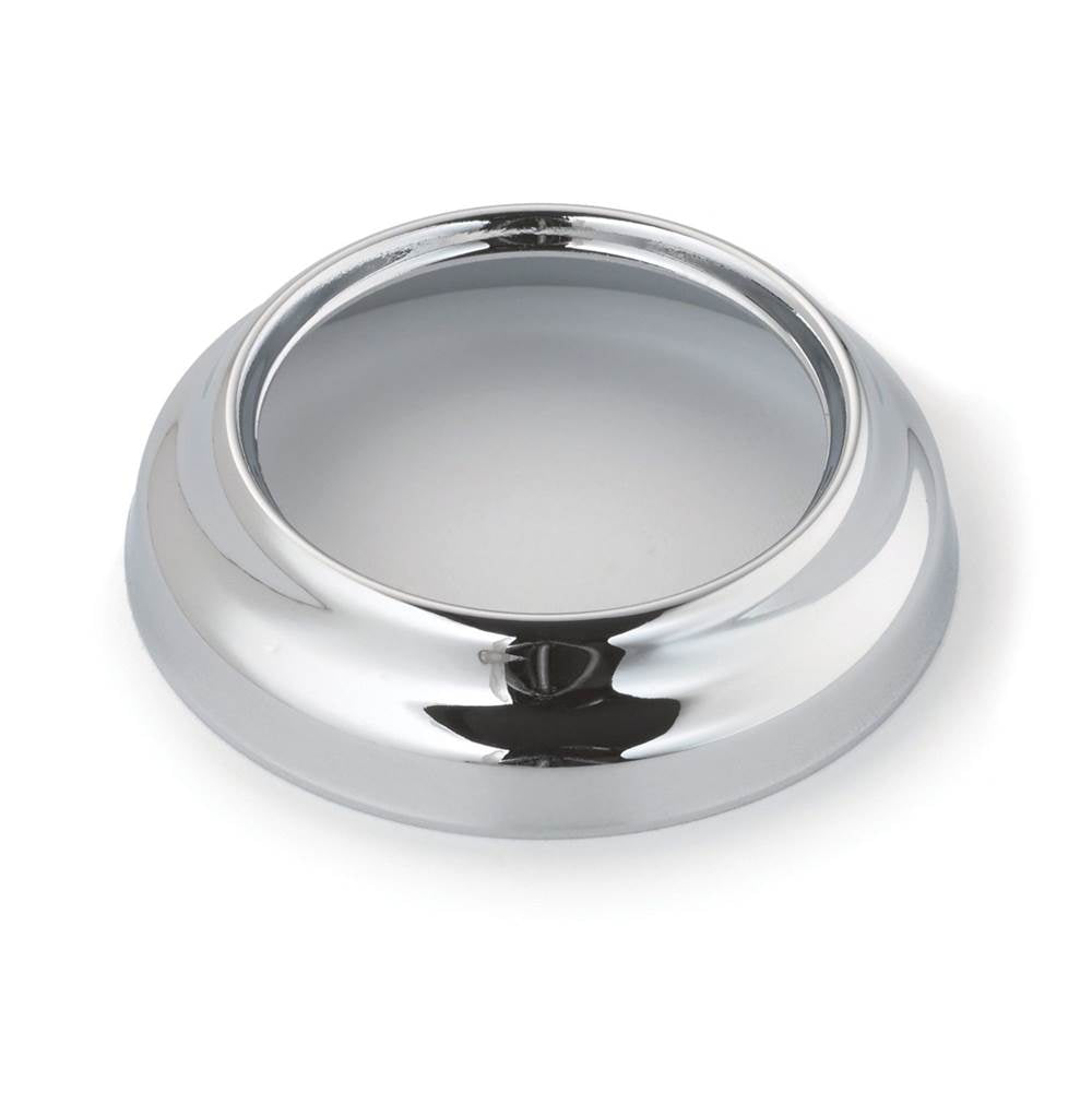 Moen - Monticello Collection Replacement Handle Escutcheon, Chrome - Chrome