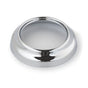 Moen - Monticello Collection Replacement Handle Escutcheon, Chrome - Chrome