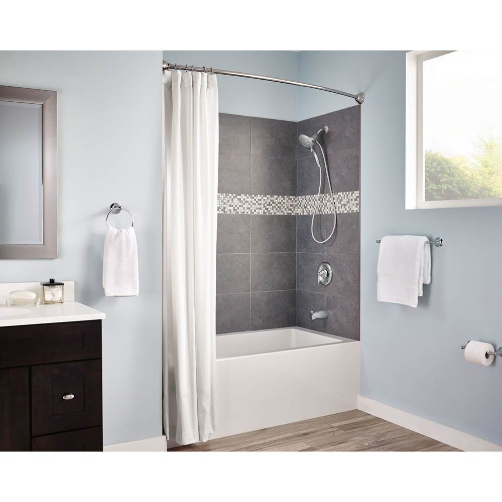 Brushed Nickel 18'' Towel Bar